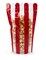 Popcorn Shaped Pouch w/ Zipper 6 1/2" x 4" x 10 1/2" 100 pack SP4PZ